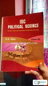 ISC political science for class 11 and 12 by K.K Ghai