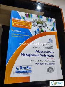 IT Engineering Third Yr MU Sem 5 Techneo books in excellent condition