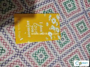 I don't love you anymore Novel by Rithvik singh