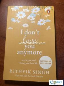 I don't love you anymore - rithwik singh