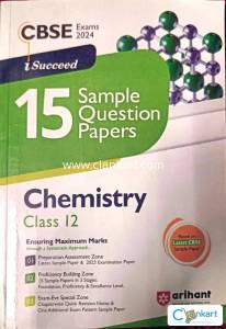 I succeed Chemistry Sample paper 2023