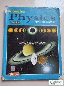 I.c.s.e Concise physics part 1 for class 9