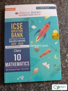 Icse Mathematics oswaal question bank for class 10