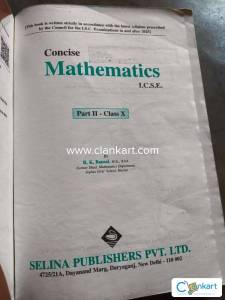 Icse Maths for class 10