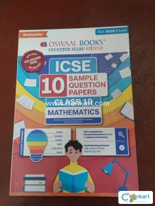 Icse class 10 Maths Oswal Papers
