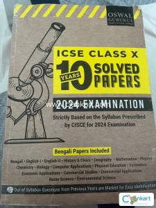 Icse class 10 Solved question papers for the last 10 years till 2023