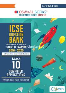 Icse class 10 computer applications oswaal books