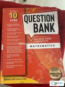 Icse class 10 question bank mathematics