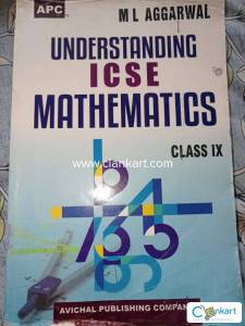 Icse class 9 Math book ML aggarwal