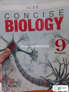 Icse concise biology class 9