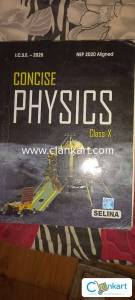 Icse concise physic