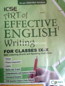 Icse effective english writing for classes IX-X