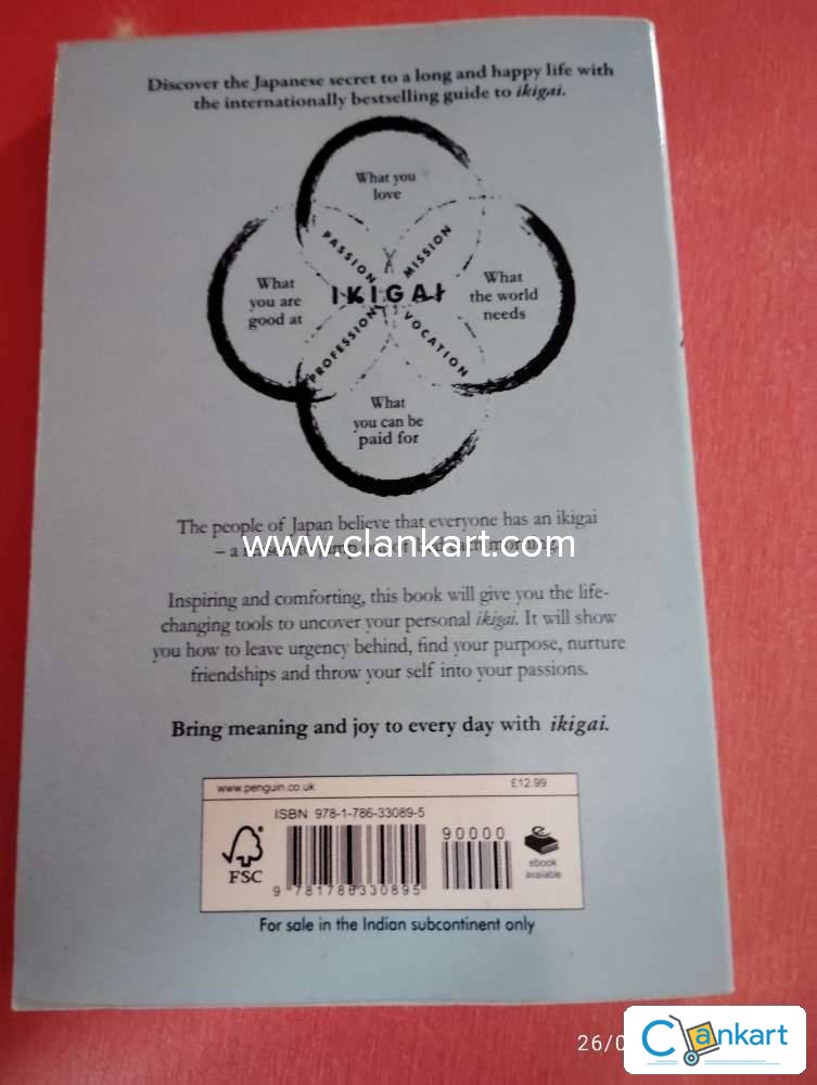 Buy Ikigai The Japanese Secret To A Long And Happy Life Book In