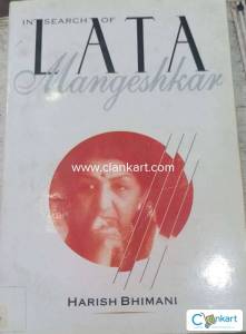 In search of Lata Mangeshkar by Harish Bhimani