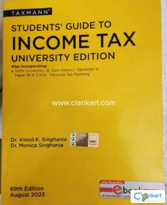 Income Tax Book Taxmann
