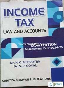 Income tax for B.com classes A.Y. 2024-2025