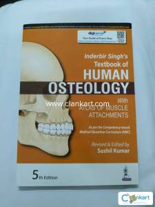 Inderbir Singh's Human Osteology 5th Edition