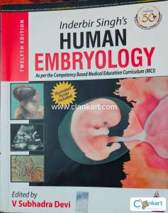 Inderbir Singh's human embryology