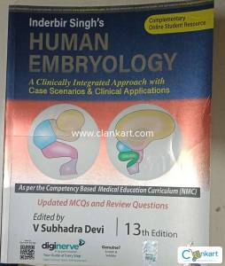 Inderbir Singh's human embryology.