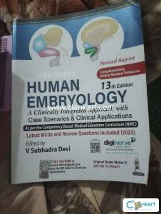 Inderbir Singh's human embryology for BDS students