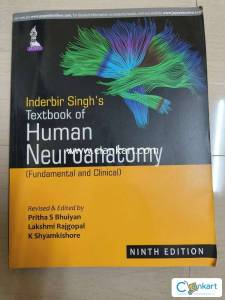 Inderbir Singh's textbook of Human Neuroanatomy 9th edition