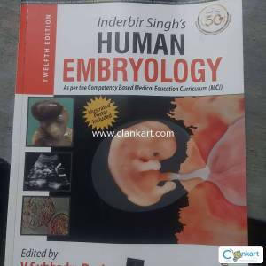 Inderbir singh's Human Embryology