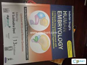 Inderbir singh's human embryology text book
