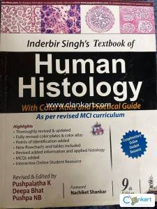 Inderbir singhs textbook of human histology 9th edition