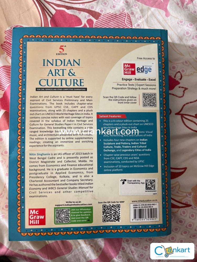 Buy INDIAN ART AND CULTURE 5TH EDITION Book In Excellent Condition Buy INDIAN ART AND CULTURE 5TH EDITION Book In Excellent Condition