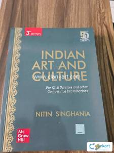 Indian Art & Culture by Nitin Singhania 3rd edition