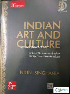 Indian Art and Culture for Civil Services for UPSC By Mc Graw Hill
