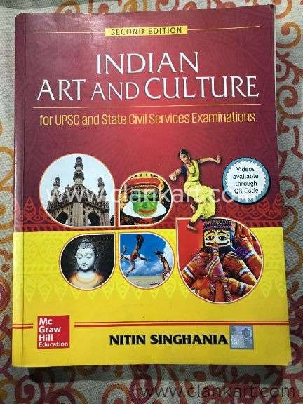 Indian Art and Culture for UPSCSPSC by Nitin Singhania