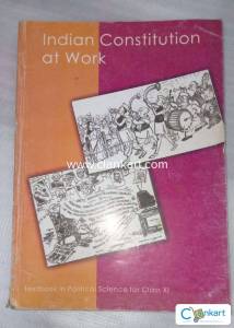 Indian Constitution at Work Textbook in Political Science for Class