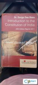 Indian Constitution by Durgadas Basu for IAS