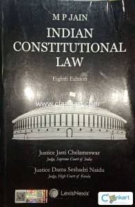 Indian Constitutional Law by MP Jain