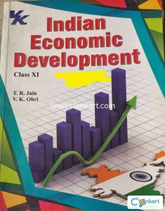 Indian Economic Development XIth TR Jain VK Ohri VK Global Publishing