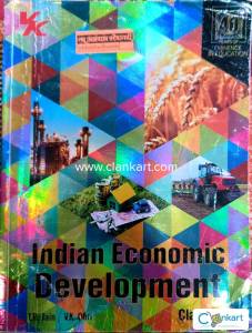 Indian Economic Development class 12 by VK Ohri & TR Jain 2020