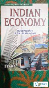 Indian Economy 61th Revised Edition Author Ruddar Datt, KPM Sundharam