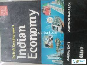 Indian Economy by Gaurav Datt. Ashiwani Mahajan 71th Edition