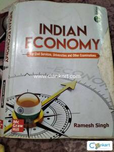 Indian Economy edition 11 for civil services and other exams