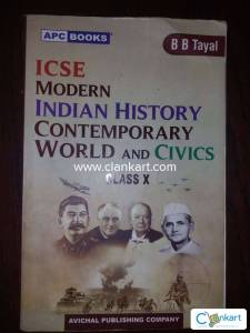 Indian History, Contemporary World &amp; Civics Class- X