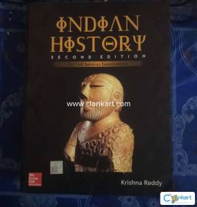 Indian History by Krishna Reddy(2nd Edition)
