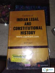 Indian Legal And Constitutional History