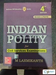 Indian Polity 4th Edition M Lakmikanth Brand New Book