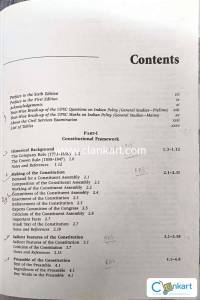 Indian Polity by M Laxmikant sixth Edition