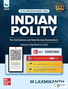 Indian Polity m Laxmikanth in English 8th Edition new