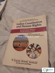 Indian constitution and human rights book available for sale