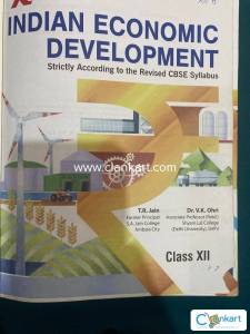 Indian economic development  by tr Jain for class 12