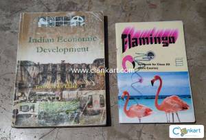 Indian economics and flamingo english class 12 books