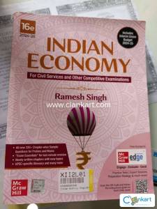 Indian economy 16th edition 2024-25